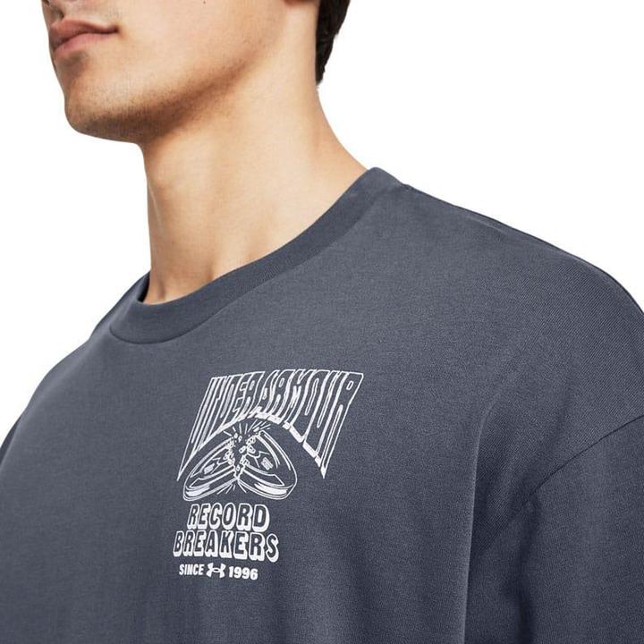 Actual product image Under Armour Mens Recordbreaker Heavyweight T-Shirt (XS)