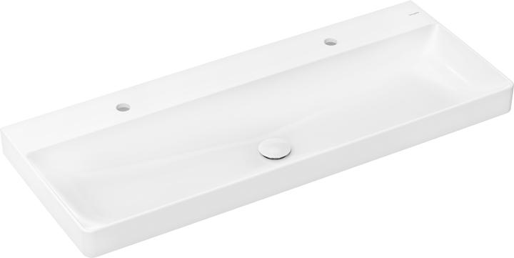 Produktbild hansgrohe Xelu Q Waschtisch, 1200x480, wandhängend, ohne Überlauf, Weiss, 61 (480 mm, 1200 mm)