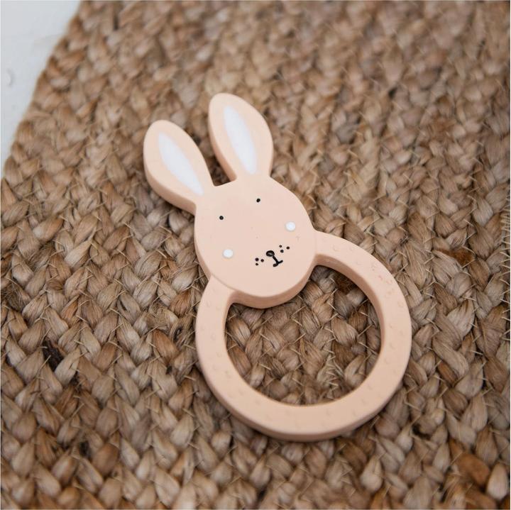 Productafbeelding Trixie Baby Bijtring van natuurlijk rubber, rond Mevrouw Konijn
