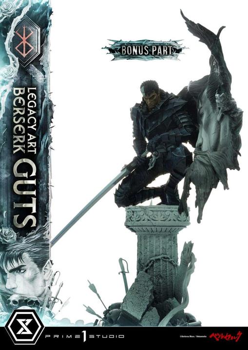 Produktbild Prime 1 Studio Berserk Legacy Art Kentaro Miura Statue statuette 1/6 Guts Bonus Version 45 cm