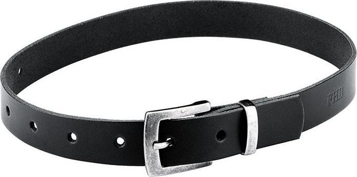 FHB Cintura in pelle per bambini HILBERT con fibbia a perno singolo, effetto cera grassa naturale