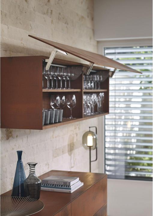 Actual product image Blum Front mounting set for AVENTOS HS / HL / HK up-and-over flap