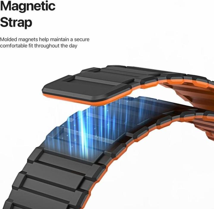 Produktbild Dux Ducis KJ Armband (42 mm, 45 mm, 44 mm, 49 mm, Silikon, Magnet)