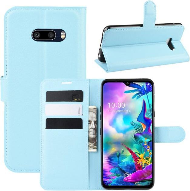 Actual product image MU Classic Litchi Leather Bookcover Series (G8X ThinQ)