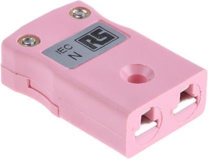 Actual product image Rs Pro Thermocouple mini cable socket type N