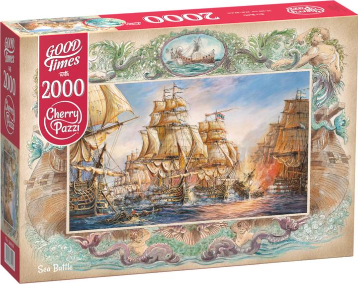 Produktbild Cherry Pazzi Puzzle Seeschlacht 2000 Teile (2000 Teile)