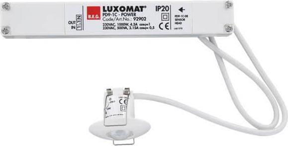 Immagine prodotto BEG 92902 Mini rilevatore di movimento PD9-1C-EN RAL9010 (12 m)
