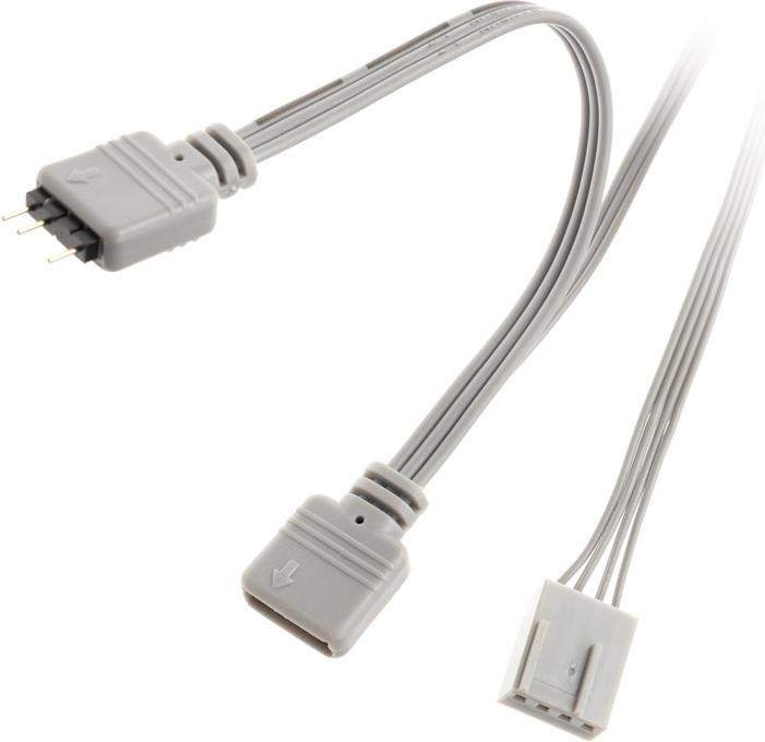 Immagine prodotto Bitspower Ventola Notos RGB PWM, 120 mm - bianca, confezione da 5 pezzi (120 mm, 5 x)