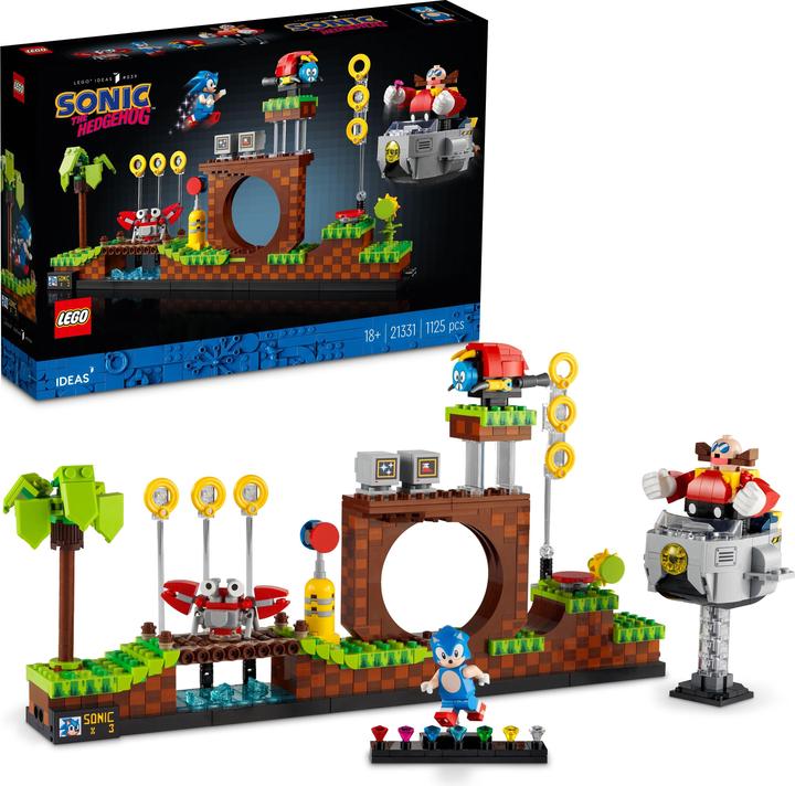 Produktbild LEGO Sonic the Hedgehog - Green Hill Zone (21331, LEGO Ideas)