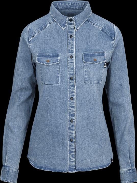 Immagine prodotto iXS Carve Donna Digger camicia organica lavata blu 38 (38)