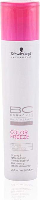 Actual product image Schwarzkopf BC pH 4.5 Color Freeze - Silver Micellar Shampoo (200 ml, Liquid shampoo)