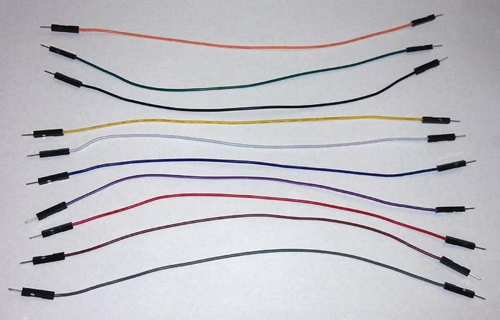 Produktbild OEM Jumperkabel 10 Stk. M/M 30CM 22AWG