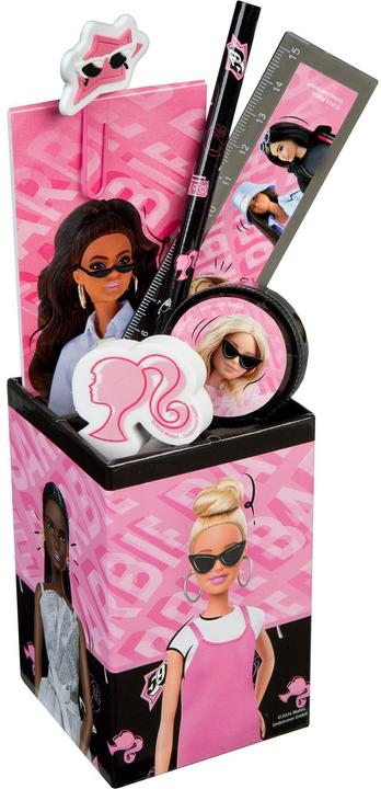 Produktbild Undercover Stiftehalter gefüllt 7-teilig Barbie