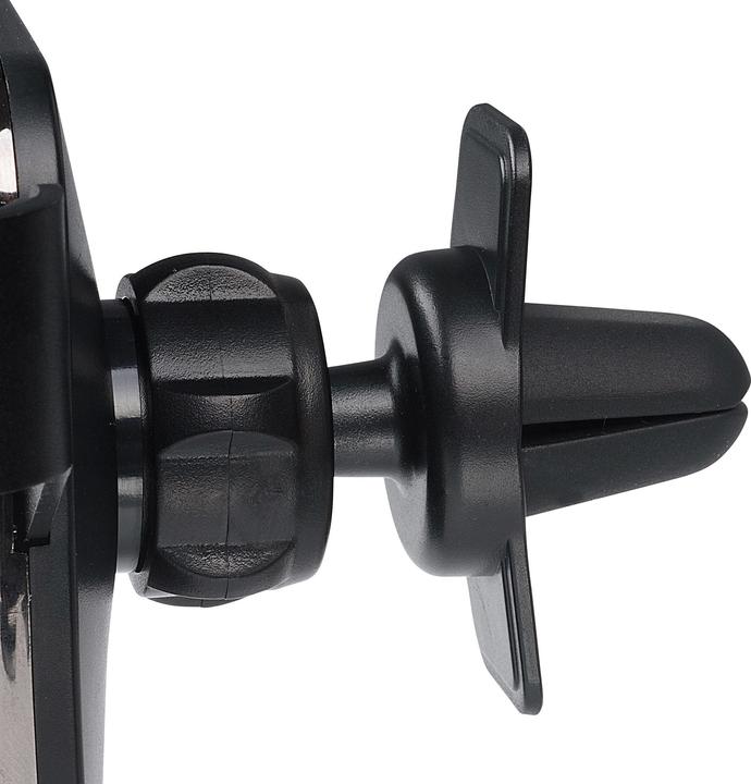 Image du produit Vivanco Support Smartphone pour voiture BUTLER SE, grille d'aération, autobloquant, noir