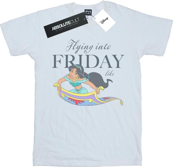 Produktbild Disney Princess Jasmine Flying Into Friday Like TShirt Mädchen (140, 146)