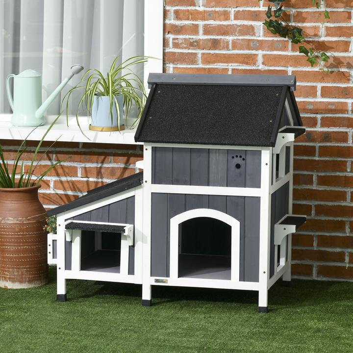 Produktbild PawHut Katzenhaus (Katze)