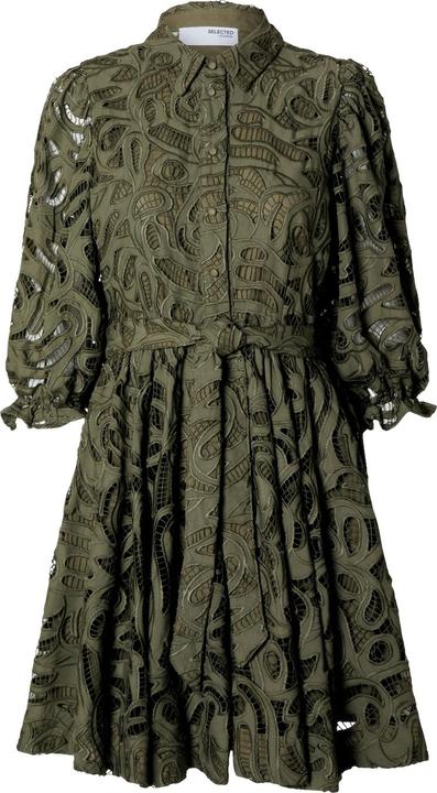 Produktbild Selected Femme Broderie Anglaise Minikleid (34)