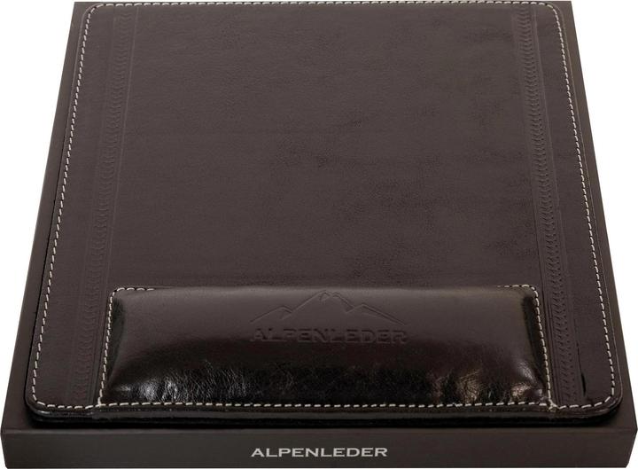 Produktbild Alpenleder Mausmatte Konstanz Ebenholz (S)