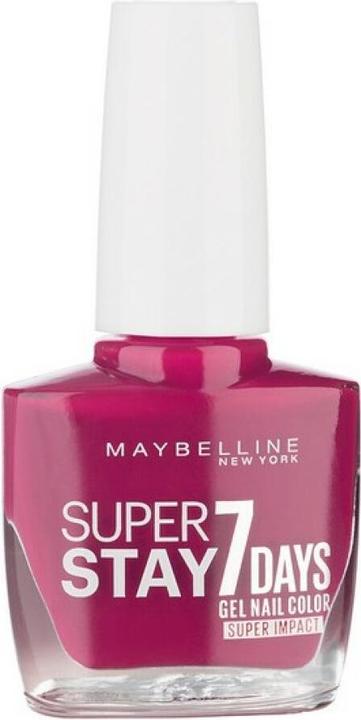 Actual product image Maybelline New York Maybelline Forever Strong Ultra Lasting Nail Polish #886-fuchsia (#886-fuchsia, Colour paint)
