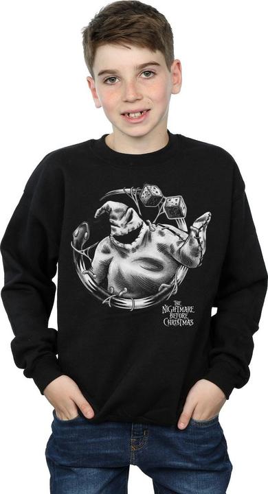 Immagine prodotto Disney Nightmare Before Christmas Ooogie Boogie Mono Felpa Ragazzi (128)