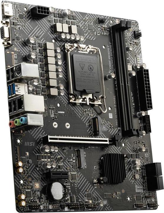 Actual product image MSI PRO H410M-B (LGA 1200, Intel H410, mATX)