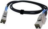 Actual product image QNAP Mini-SAS cable SFF-8644 to SFF-8644 2m