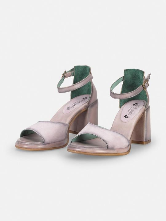Immagine prodotto Felmini Stefanny D797, un sandalo con tacco che combina senza sforzo le texture per una dichiarazione chic. (38)