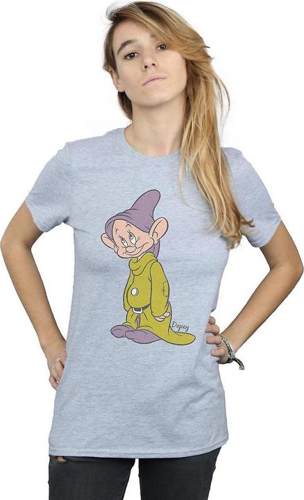 Actual product image Snow White Womens/Ladies Classic Dopey Boyfriend T-Shirt (XL)