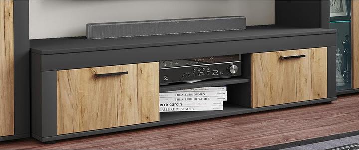 Produktbild VCM Holz TV Lowboard Möbel Fernseh Usilo XL (160 x 45 x 37 cm)