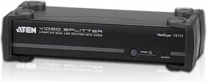 Actual product image Aten Port DVI Dual Link Audio/Video Splitter