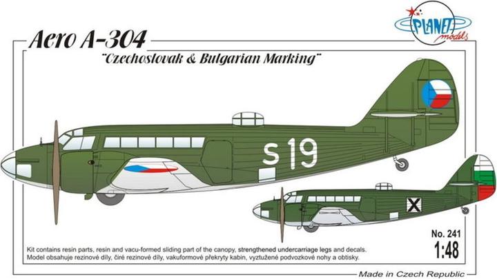 Produktbild Planet Models Aero A-304 "Czechoslovak & Bulgarian S."