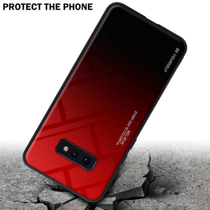 Produktbild Cadorabo TPU 2 Farben Glas Cover (Samsung Galaxy S10e)