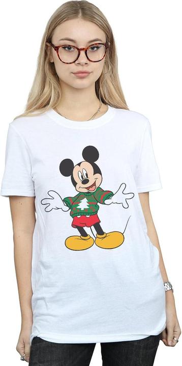 Produktbild Disney Mickey Mouse Christmas Jumper Stroke TShirt (XL)