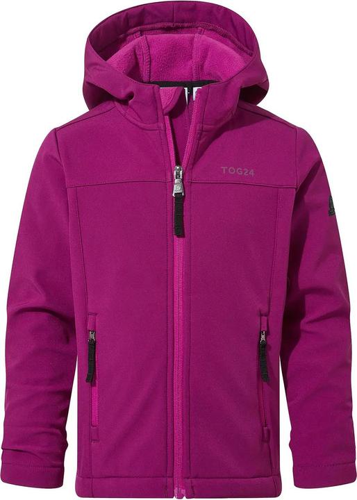 Actual product image TOG24 Childrens/Kids Koroma Softshell Hooded Jacket (152, 158)