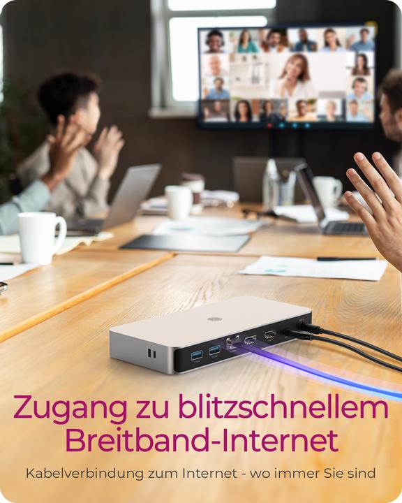 Productafbeelding Icy Box IB-DK2880-C41 (USB-C, 11 Havens)