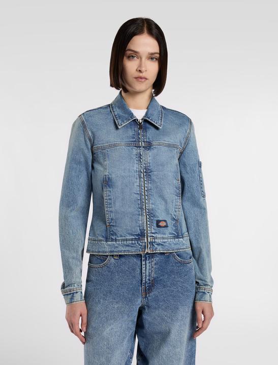 Immagine prodotto Dickies Denim Slim Jacket W Rinsed Fade (S)