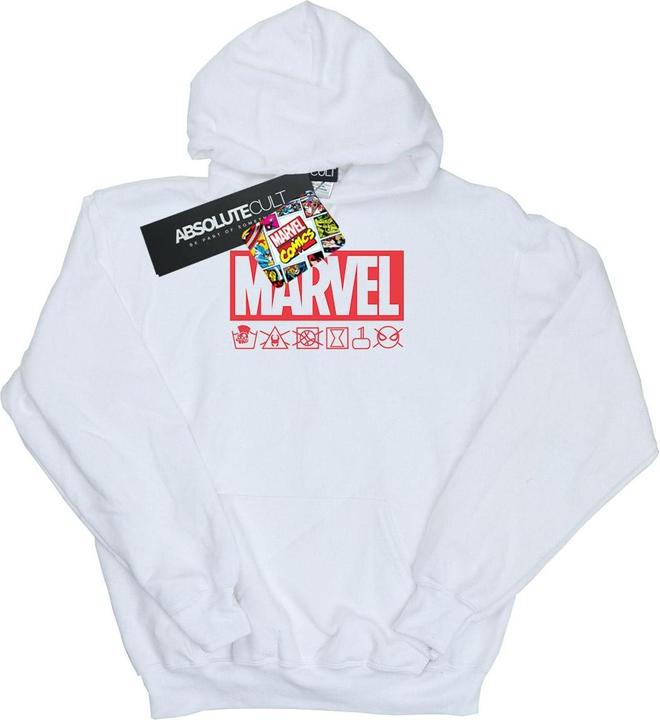 Image du produit - Sweat à capuche LOGO WASH CARE - Garçon (128)