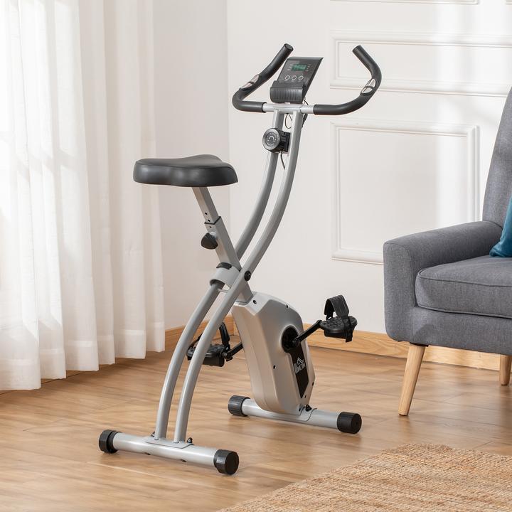 Actual product image Homcom Exercise bike with 8 resistance levels