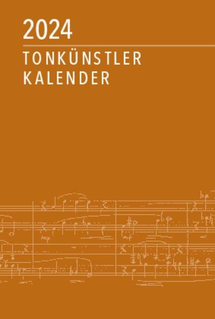 Produktbild Tonkünstler-Kalender 2024 (Deutsch, 2023)