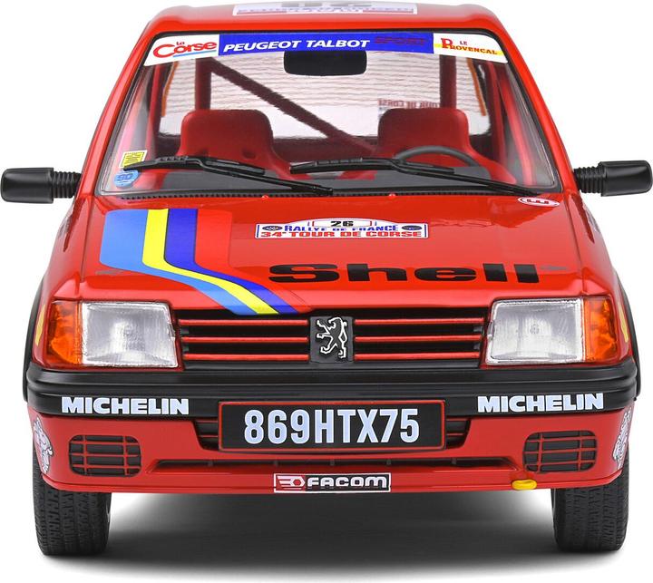 Image du produit Solido 1:18 Peugeot 205 PTS rouge #26