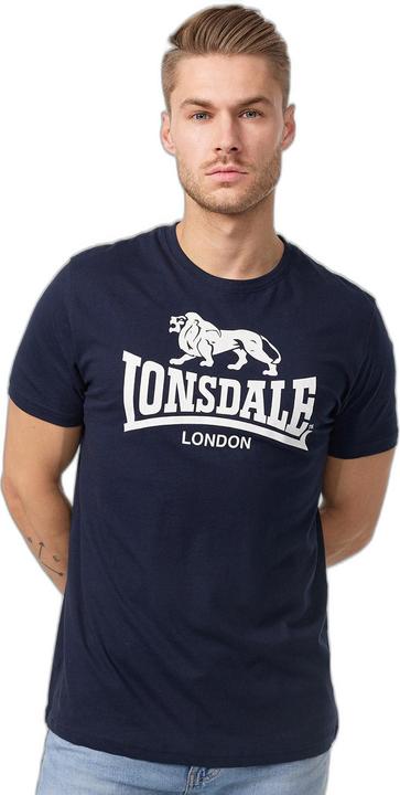 Immagine prodotto Lonsdale London Shirt Maglietta a maniche corte LOSCOE in confezione da 2 pezzi con scollo rotondo (L)