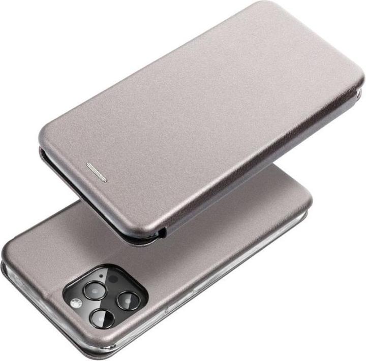 Produktbild Forcell Book case OEM ELEGANCE book case for SAMSUNG S24 PLUS grey (Samsung Galaxy S24+)