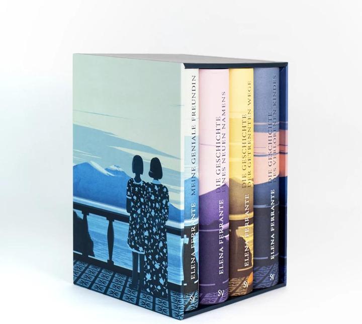 Actual product image Neapolitan Saga (4 volumes) (German, Elena Ferrante, 2020)