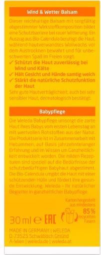 Produktbild Weleda Calendula Wind- Und Wetterbalsam
