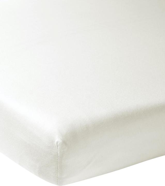 Meyco Home jersey fitted sheet 120x200 warm white (120 x 200 cm)