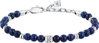 Actual product image Morellato Men's Beaded Bracelet With Lapis Lazuli Pietre S1747