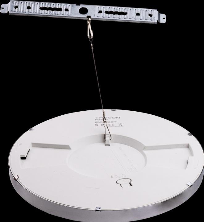 Produktbild Tracon Runde Deckenleuchte mit Chrom Rahmen (1500 lm)