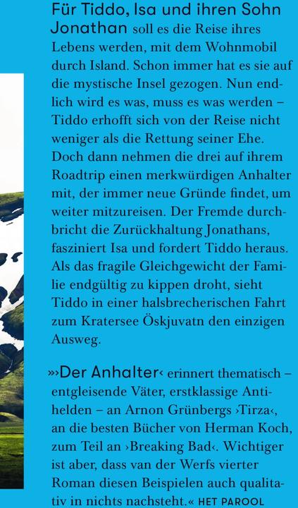 Image du produit Der Anhalter (Allemand, Gerwin van der Werf, 2020)