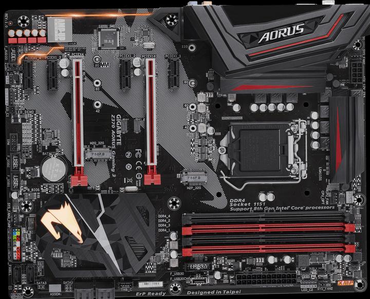 Produktbild Gigabyte Z370 AORUS Gaming 3 (LGA 1151, Intel Z370, ATX)