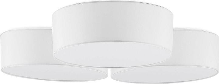 Produktbild Lindby Janita LED-Stoffdeckenlampe, 3-fl., weiss (3200 lm)